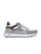 Grey Casual Sneakers Lace-Up Shoes for Men