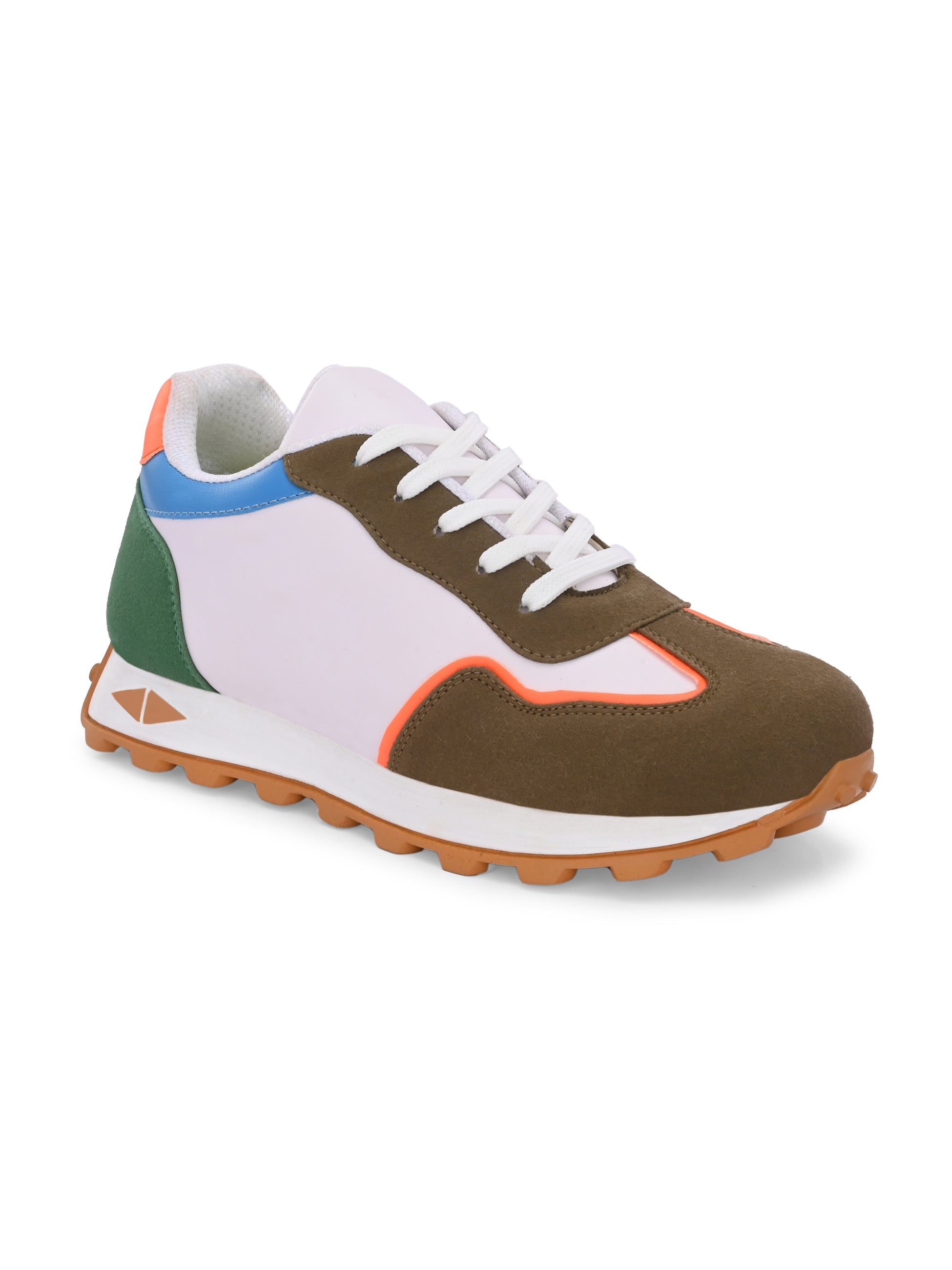 Urban Trek Multi-Tone Suede Sneakers