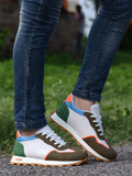 Urban Trek Multi-Tone Suede Sneakers