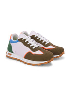 Urban Trek Multi-Tone Suede Sneakers