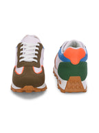 Urban Trek Multi-Tone Suede Sneakers