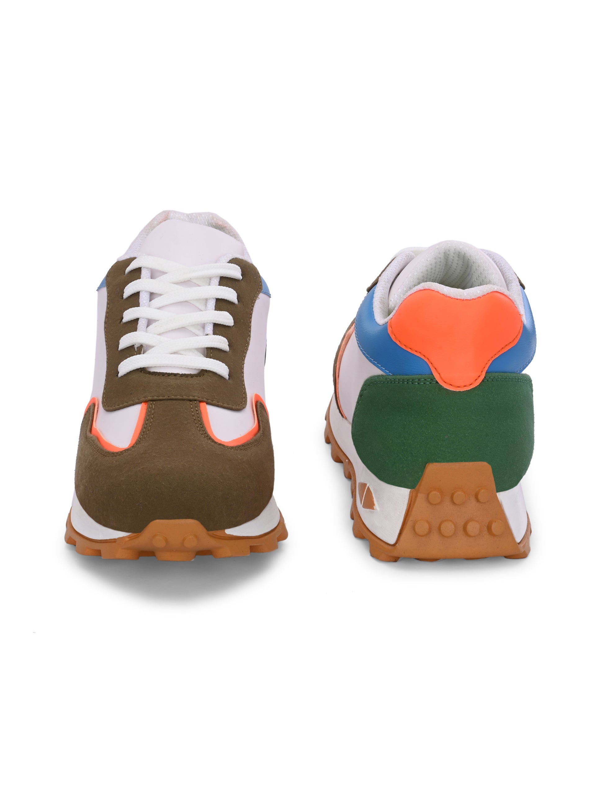 Urban Trek Multi-Tone Suede Sneakers